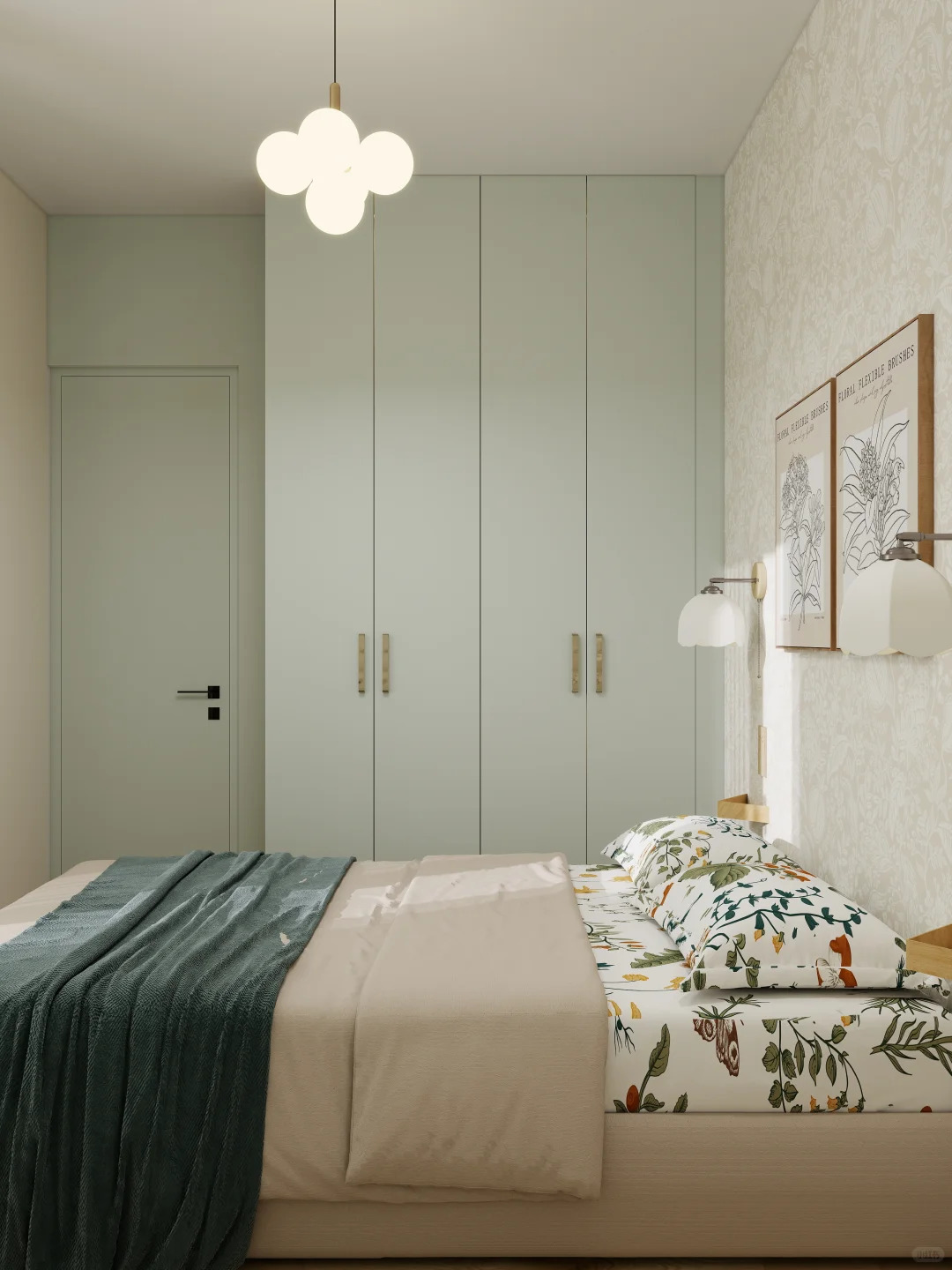 Major Makeover of a Tiny 35 m² Flat in Greater Paris 🌟 Geometric Colour Clash